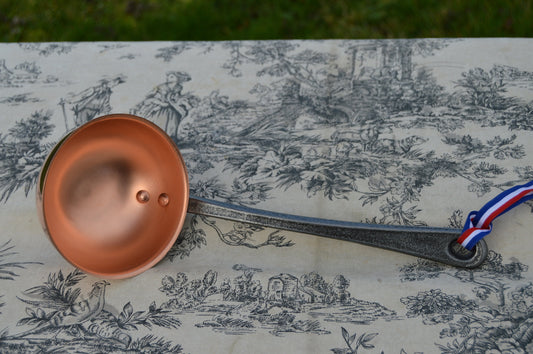 New NKC Copper Ladle from Normandy Kitchen Copper Jam Jelly Spoon Louche Iron Handle Ladle New Normandy Kitchen Copper NKC Collection