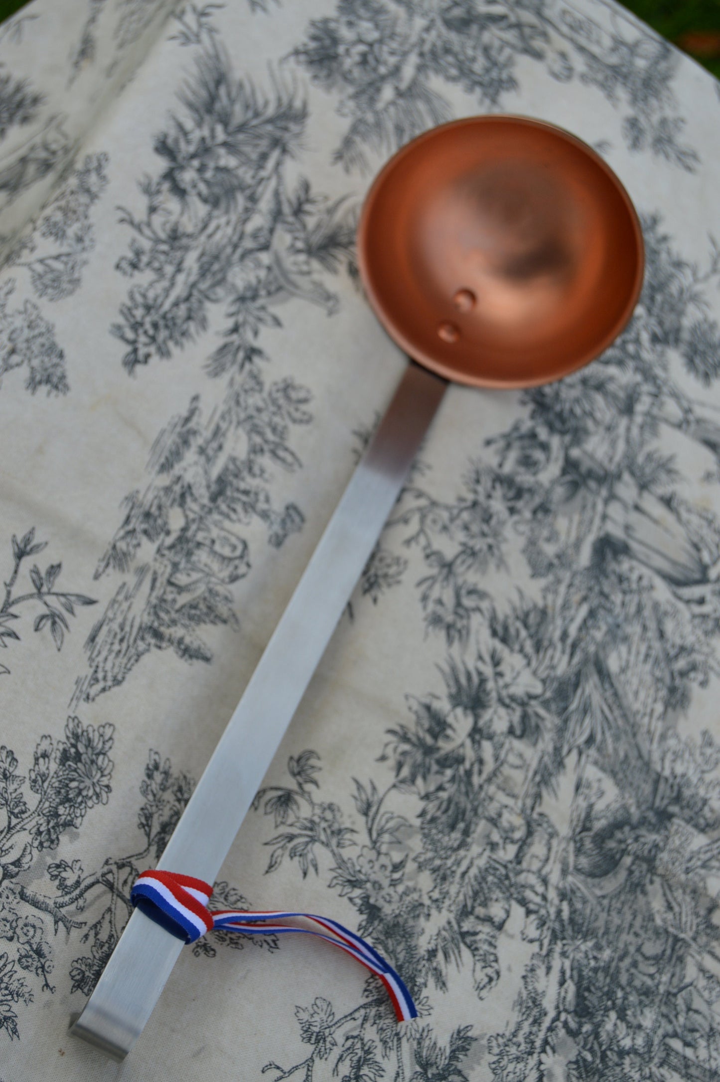 New NKC Copper Ladle from Normandy Kitchen Copper Jam Jelly Spoon Stainless Steel Handle Ladle New Normandy Kitchen Copper Collection Louche