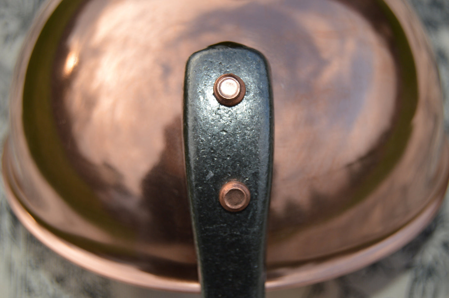 New NKC Copper Ladle from Normandy Kitchen Copper Jam Jelly Spoon Louche Iron Handle Ladle New Normandy Kitchen Copper NKC Collection